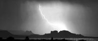 Desert lightning
