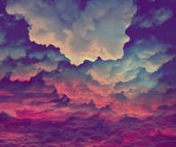 Colorful clouds
