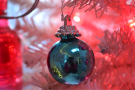 Blue ornaments