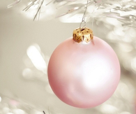 Pink ornament