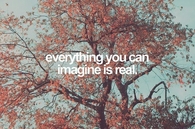 Everything you can imagine is real