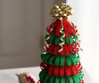 How to make a Ribbon Christmas Tree