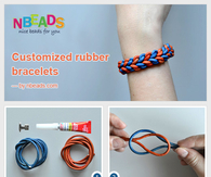 Customized Rubber Bracelets