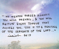 No weapon