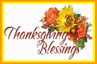Thanksgiving Blessings Gif