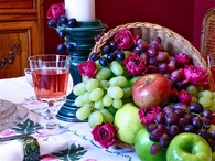 Pink Thanksgiving Tablescape