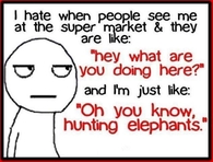 when people see me