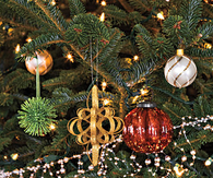 Glittering ornaments