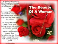 the beauty of a women