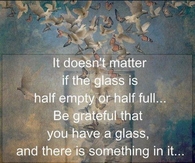 Be grateful