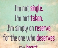 the one who deserves my heart