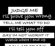 judge me