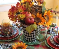 Autumn Tablesetting