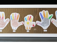 Handprint turkeys