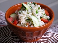 Herbed rice salad