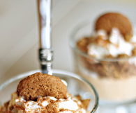 Pumpkin cheesecake mousse