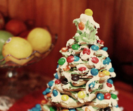 M&M christmas tree