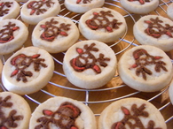 Reindeer sugar cookies