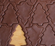 Chocolate christmas trees