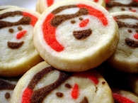 Snowman sugar cookies