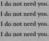 I need you