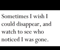 Sometimes I Wish