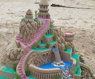 Realistic Looking Sandcastle!!           