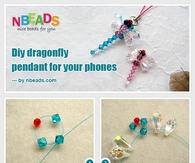 DIY Dragonfly Pendant for Your Phones