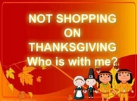 no shopping on thanksgiving
