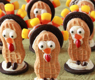 Nutter Butter Turkey Cookies for Thanksgiving