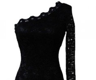Black Lace Party Dress