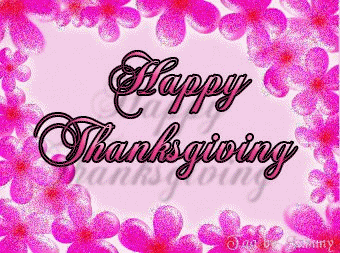 Pink Happy Thanksgiving