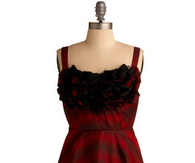 Crimson Party Dress