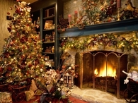 Christmas living room