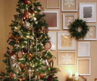 Christmas Tree and Candles
