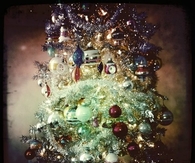 Ornamented christmas tree