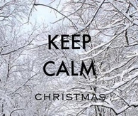 Keep calm christmas is coming