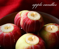 Apple candles
