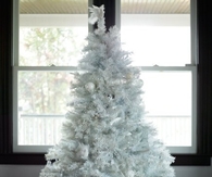 White christmas tree