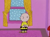 Charlie Brown Snow Gif