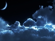 Blue Night Sky