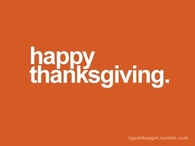 Happy Thanksgiving