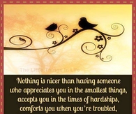 Nothing is Nicer....