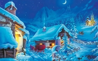 Blue Winter Wonderland