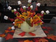 DIY Thanksgiving Fruit Kabobs