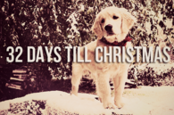 32 days till christmas