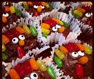 turkey cupcakes