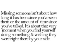Missing Someone