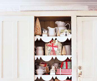 Festive shelves