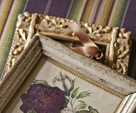 Pressed flowers